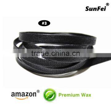 Wax Shoelaces Flat Sports Exercise Fitness Vintage Waxed Shoes Laces Accessories - Provide Custom Services - Accept Custom photo-3