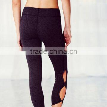 Wholesale Camel Toe Women Yoga Pants Tumblr With Picot Performance Cutouts photo-2