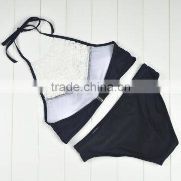 Polyester Bikini Different Size for Choice & Padded Blue Girls Swimwear 59377 photo-3