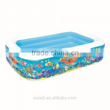 Bestway 2.29 m x 1.52 m x 56 cm Three-ring Rectangular Tank photo-3