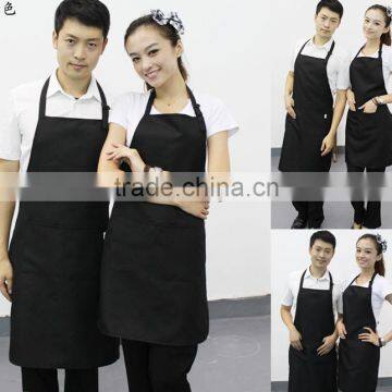Custom Aprons Korean Solid Color Home Aprons Brown Advertising Apron Custom Printed LOGO photo-3