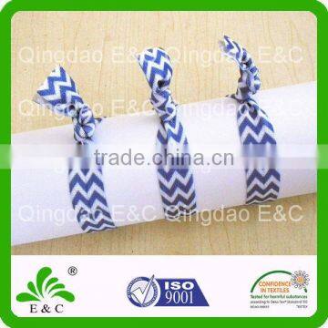 Custom Print Fold Over Elastic Foe Wristband