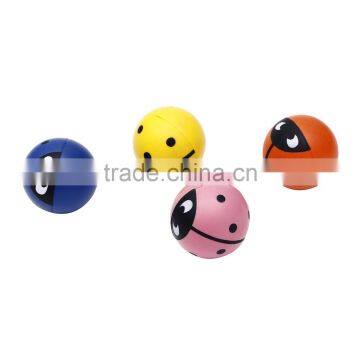 6.3cm PU stress ball printing ladybird beetle ladybird PU ball