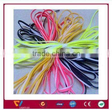 Color High Visibility Polyester Retro Reflective Fabric Piping Tape for Clothing photo-4