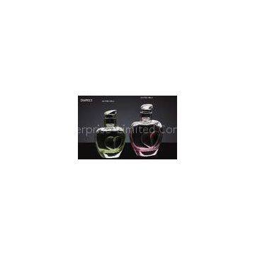 35ml / 65ml Spray Packaging Empty Glass Perfume Bottles Heart Shape
