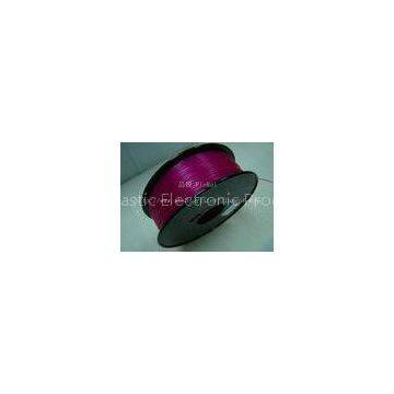 High strength Purple PLA 3d Printer Filament , Cubify and UP 3d printing material