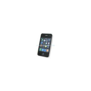 3.2 inch Quad Band Dual Card Dual Standby iPhone Style TV Mobile Phone M003TV