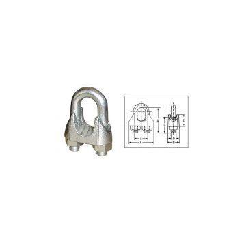 BS 462 Hot Dipped Galv Malleable Wire Rope Clips