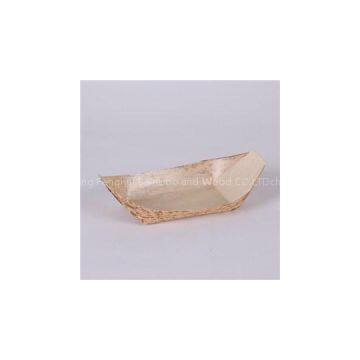 Bamboo Leaf Boat Dish