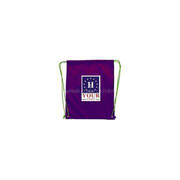Custom Printing Polyester Drawstring Plastic Bag For Wholesale