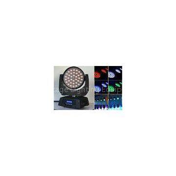 RGBW Zoom Led 10 Watt Moving Head Wash Light For Dance Halls Disco