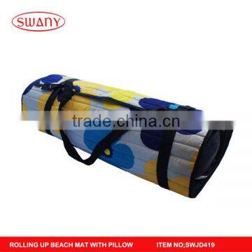 HOT SALE Portable custom foldable polyester printed beach mat