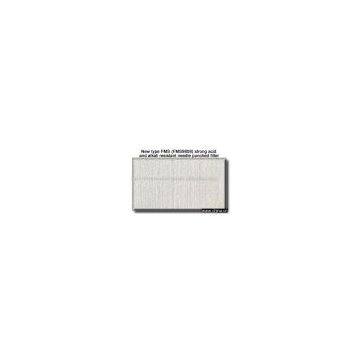 New type FMS strong acid and alkali resistant needle punched filter fabric