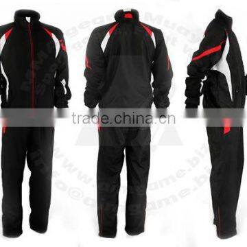 Black track suit