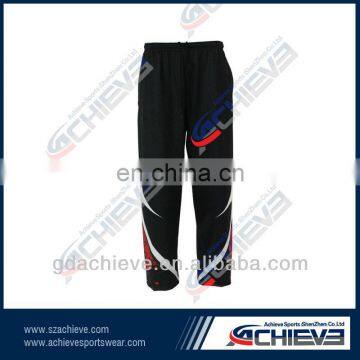 Full sublimation 100%polyester cricket pants for men