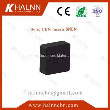 BN-S300 Solid CBN Insert Fine Milling Engine Block achieve roughness Ra1.6