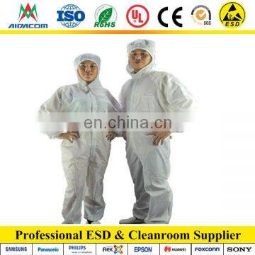 Garment Factory, Stripe and Grid Cleanroom ESD Jumpsuit photo-6
