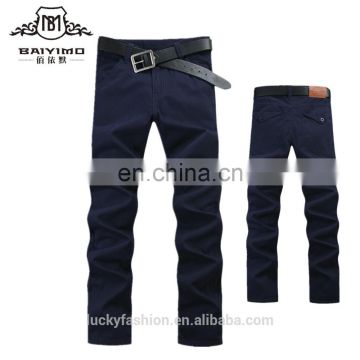 High Quality Men Cotton Trousers Wholesale Work Chino Trouseers For Men