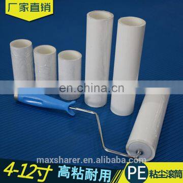 Different sizes clean room sticky roller disposable PE sticky roller