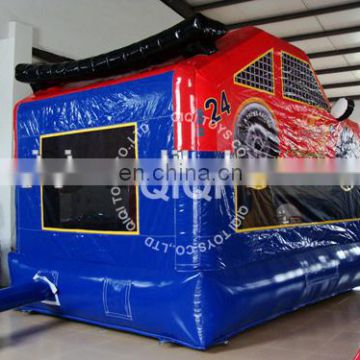 car inflatable slide/funny kids inflatable car toys/kids sliding toys