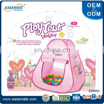 High quality kids lovely pink tent play house play tent