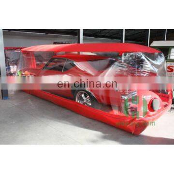 China made nice price facet inflatable tent car garage tent