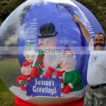 inflatable snow ball for Christmas