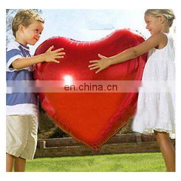 (DX-QQ-0036)HEART-SHAPED RED NON LATEX BALLOONS