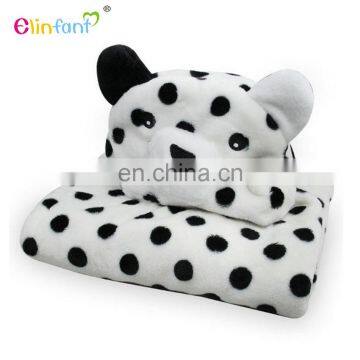Elinfant baby bath towels infant cotton hooded towel blanket