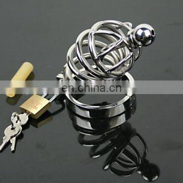 316 Medical Stainless Steel Chastity Device, Penis Lock, Penis Cover photo-3