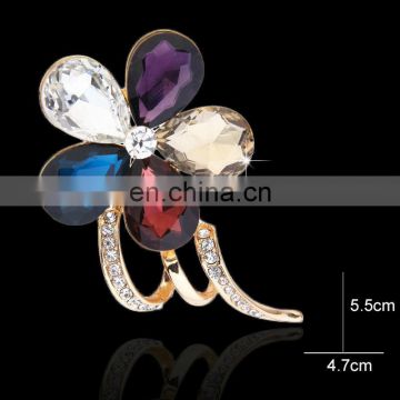 china wholesale Fashion korean crystal bulk rhinestone brooch MB-0029