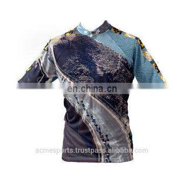 sublimation cycling shirts - half sleeve men's cycling shirt, custom half sleeve cycling jerseys