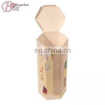 Wholesale Cheap Cute Cardboard Socks Box Gift Packaging Box with PVC Window