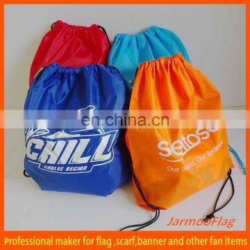 Customized Football Team Drawstring Jute Bag