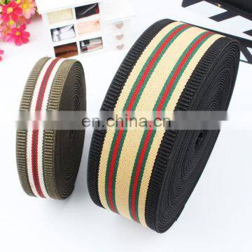 China Manufacturer Wholesale High Elasticity Customized Wide Black Elastic Band photo-2