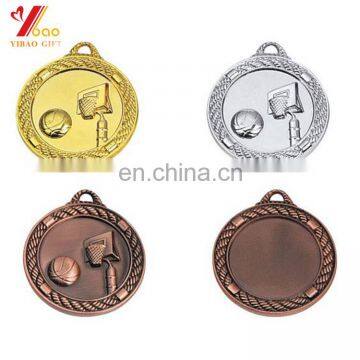 2017 Wholesale cheap custom design metal sport medal with high quality