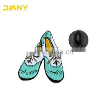 Custom Metal Shoe Shape Soft Enamel Lapel Pin