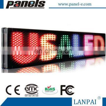 Outdoor LED Sign Programmable Scrolling Message Display Board Open photo-2