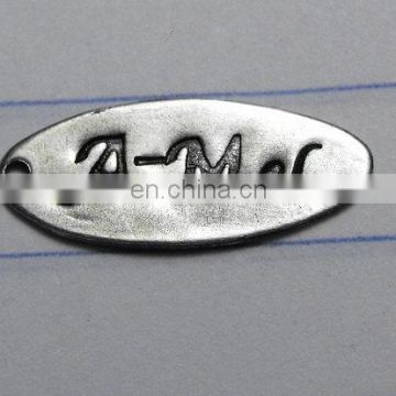 engrave small custom metal jewelry tags