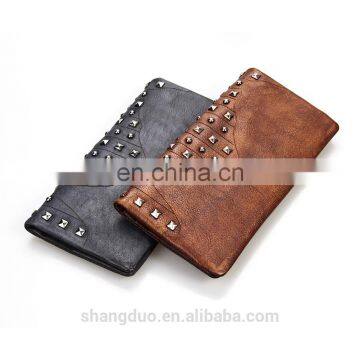 Very Popular Retro Men Leather Wallet Money Clip Brands