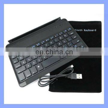 Bluetooth 3.0 Keyboard with Retail Package for iPad Mini Magnetic Aluminum Keyboard