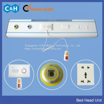 Horizontal Bed Head Walls for General Wards in Hospital Medical Gas Pipeline System