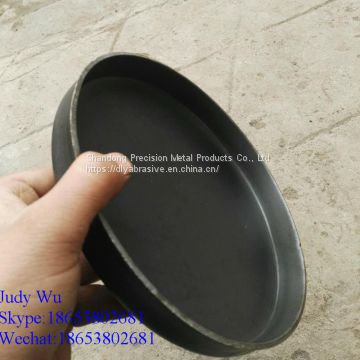 High quality flat bottom flange dish head in carbon steel