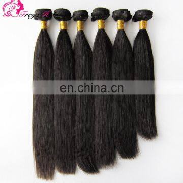 Cristmas hot sale cheap natural color unprocessed 7A brazilian straight hair bundle