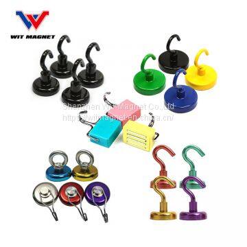 Strong Holding Force Neodymium Magnet Decorative Powerful Magnetic Hooks photo-3