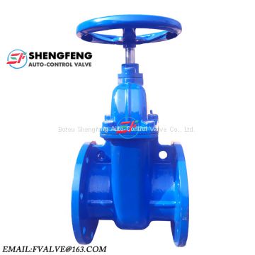 BS5163 DN150 PN16 ductile iron brass ring metal seat gate valve