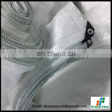 Transparent Leno PE Tarpaulin Sheet, Various sizes, UV resistant, strong and durable