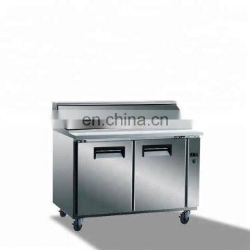 Pizza Preparation Working Table For Restaurant/Single Door Refrigerator With Upper GN Pan photo-2