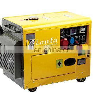 Kipor Type Three Phase Air-Cooled Portable 7kw 7.5kva Silent Diesel Generator