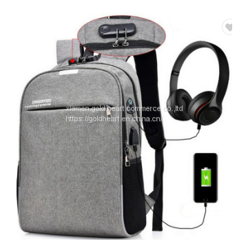 Magic Bobby Travel Laptop Anti-theft Backpack with USB Port